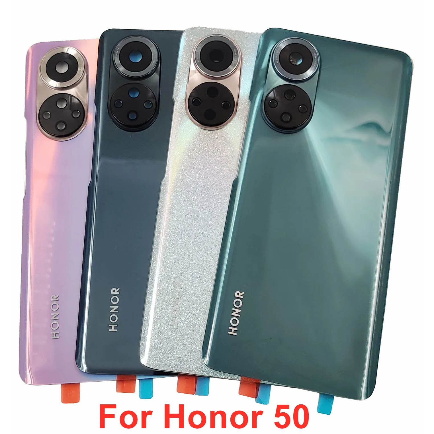 For Huawei Honor 50 Glass Battery Cover Hard Back Door Rear Housing Panel Case + Camera Frame + Lens +Sticker Adhesive 6.57 inch
For Huawei Honor 50 Glass Battery Cover Hard Back Door Rear Housing Panel Case + Camera Frame + Lens +Sticker Adhesive 6.57 inch