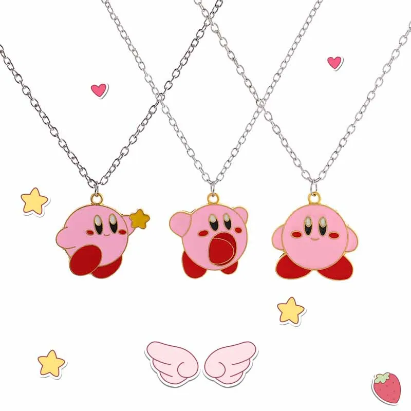 Ожерелья Kawaii с подвеской Kirby для девочек Ожерелья Bff ожерелья милое искусственное ожерелье аксессуары Kirby ожерелья-Чокеры для женщин
Ожерелья Kawaii с подвеской Kirby для девочек Ожерелья Bff ожерелья милое искусственное ожерелье аксессуары Kirby ожерелья-Чокеры для женщин