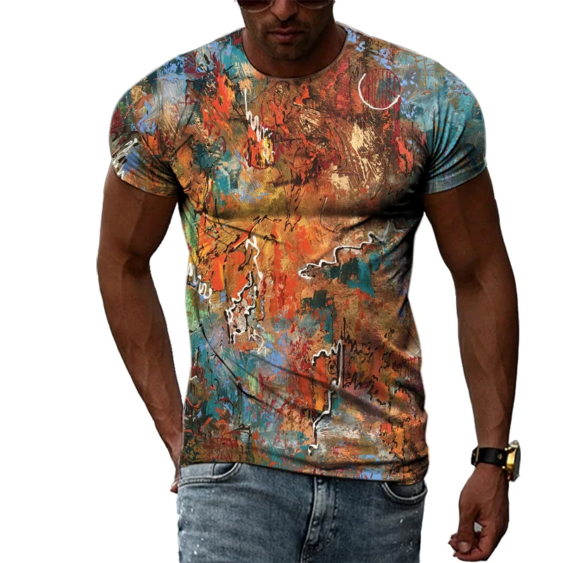 Hip Hop Cool Style Creative Personality Men t-shirts Summer Fashion Harajuku Streetwear 3D Trend Printing Short Sleeve Tees Tops
Hip Hop Cool Style Creative Personality Men t-shirts Summer Fashion Harajuku Streetwear 3D Trend Printing Short Sleeve Tees Tops