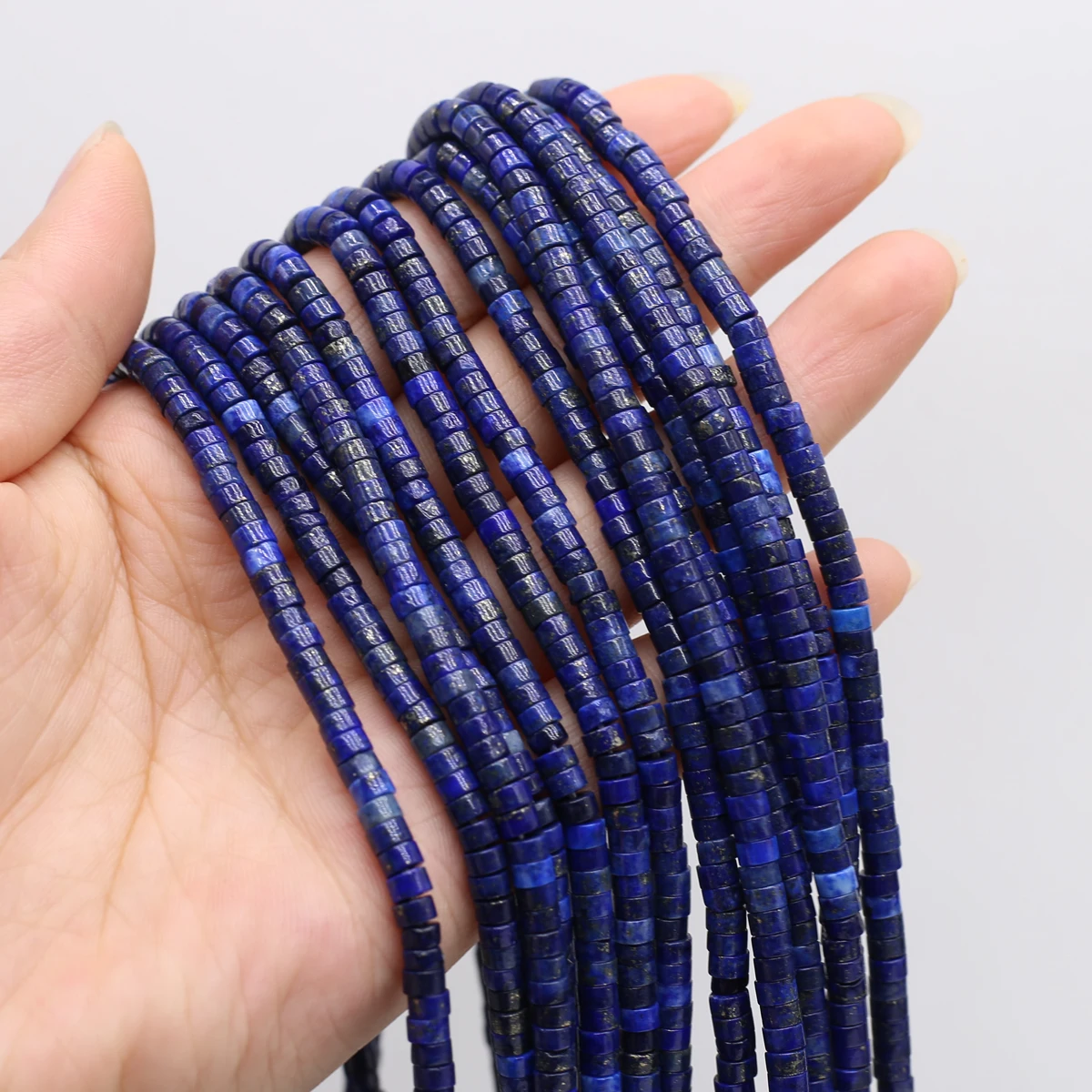 1pcs Natural Stone Faceted Cylindrical Beaded Lapis Lazuli Crafts Jewelry MakingDIY Necklace Bracelet Accessories Gift 38cm
1pcs Natural Stone Faceted Cylindrical Beaded Lapis Lazuli Crafts Jewelry MakingDIY Necklace Bracelet Accessories Gift 38cm