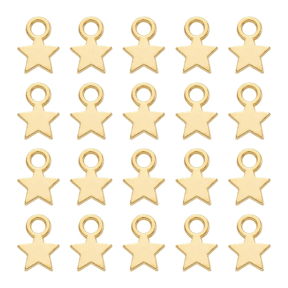 100pcs Golden Color Alloy Star Tibetan Style Stamping Blank Tag Charms Pendants for Necklace Earrings Charms DIY Jewelry Making
100pcs Golden Color Alloy Star Tibetan Style Stamping Blank Tag Charms Pendants for Necklace Earrings Charms DIY Jewelry Making