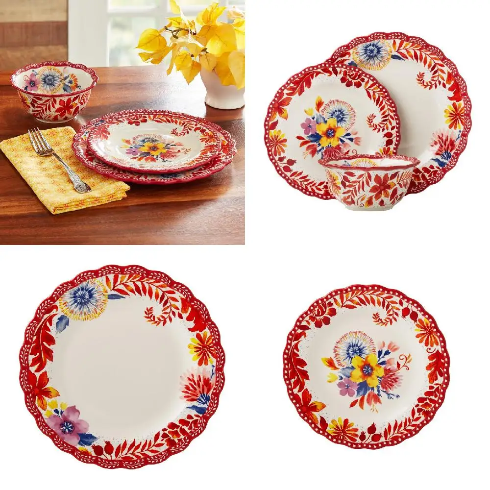 Upgrade Your Stylish, Whimsical and Fascinating 12-Piece Red Dinnerware Set for a Refined Dining Experience!
Upgrade Your Stylish, Whimsical and Fascinating 12-Piece Red Dinnerware Set for a Refined Dining Experience!