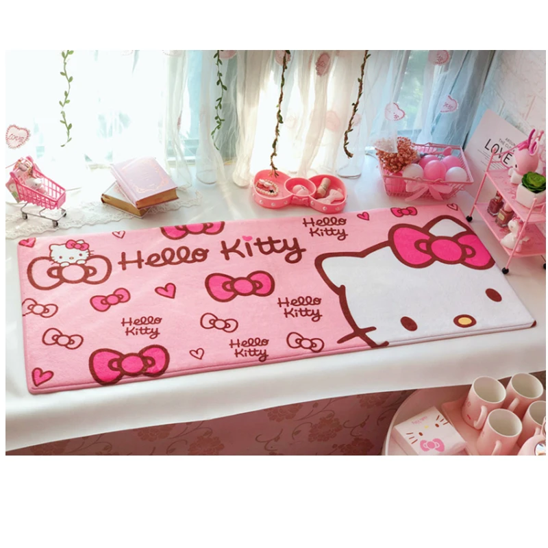 Kawaii Sanrio мультфильм Hello Kitty My Kuromi большой размер нескользящий коврик для ног Kawaii ковер его можно использовать в гостиной спальне
Kawaii Sanrio мультфильм Hello Kitty My Kuromi большой размер нескользящий коврик для ног Kawaii ковер его можно использовать в гостиной спальне