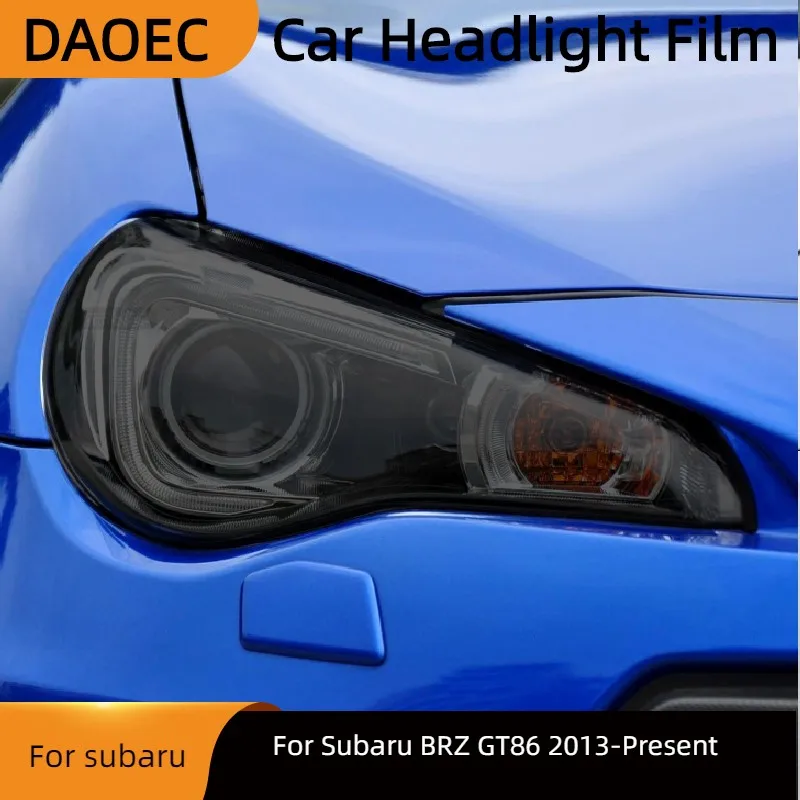 For Subaru BRZ GT86 2013-Present Car Headlight Protective Tint Film Smoke Black Transparent TPU Protection Sticker Accessories
For Subaru BRZ GT86 2013-Present Car Headlight Protective Tint Film Smoke Black Transparent TPU Protection Sticker Accessories