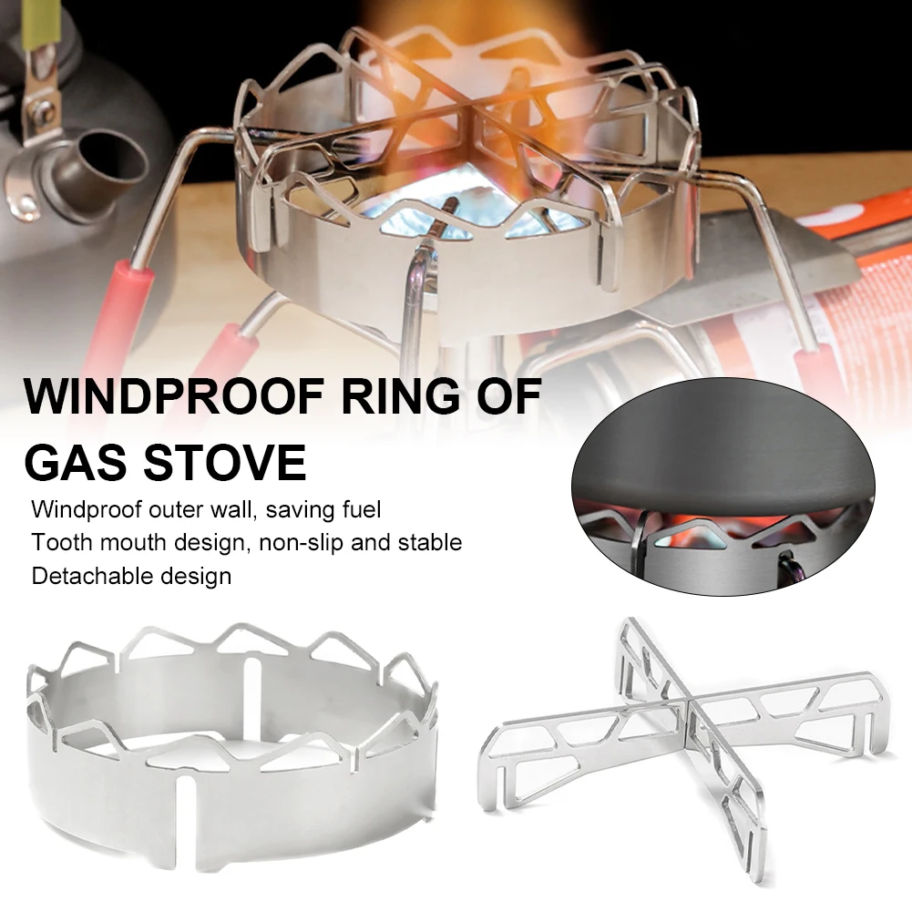 Gas Stove Windshield Shelf Bracket Stainless Steel Windproof Ring For Outdoor Camping Picnic Kitchen Cooking
Gas Stove Windshield Shelf Bracket Stainless Steel Windproof Ring For Outdoor Camping Picnic Kitchen Cooking