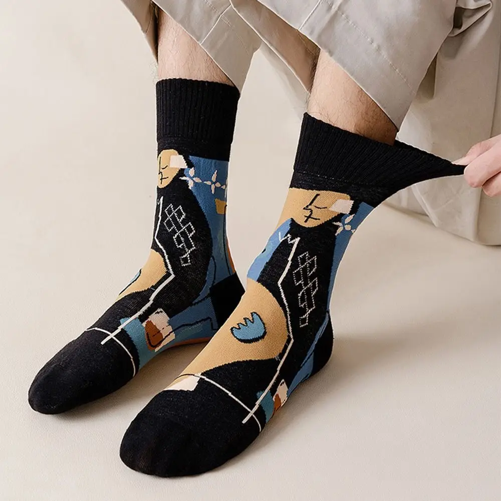 Sleeping Socks Letters For Women For Men Couple Cotton Flower Cartoon Socks Men Hosiery Middle Tube Socks Sports Socks
Sleeping Socks Letters For Women For Men Couple Cotton Flower Cartoon Socks Men Hosiery Middle Tube Socks Sports Socks