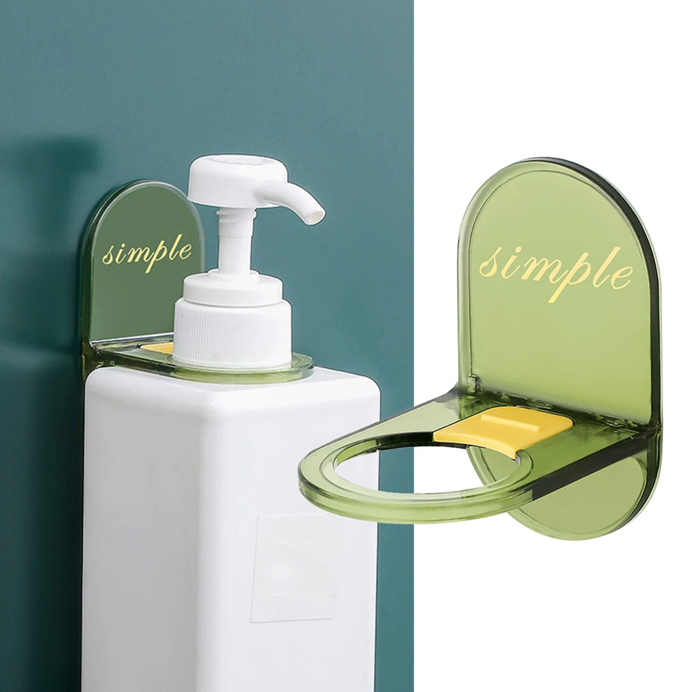 Wall Mounted Durable Holder Showerhead Soap Dispenser Pump Bottle Bracket Hanger Shower Gel Bottle Rack No Drill Bathroom
Wall Mounted Durable Holder Showerhead Soap Dispenser Pump Bottle Bracket Hanger Shower Gel Bottle Rack No Drill Bathroom