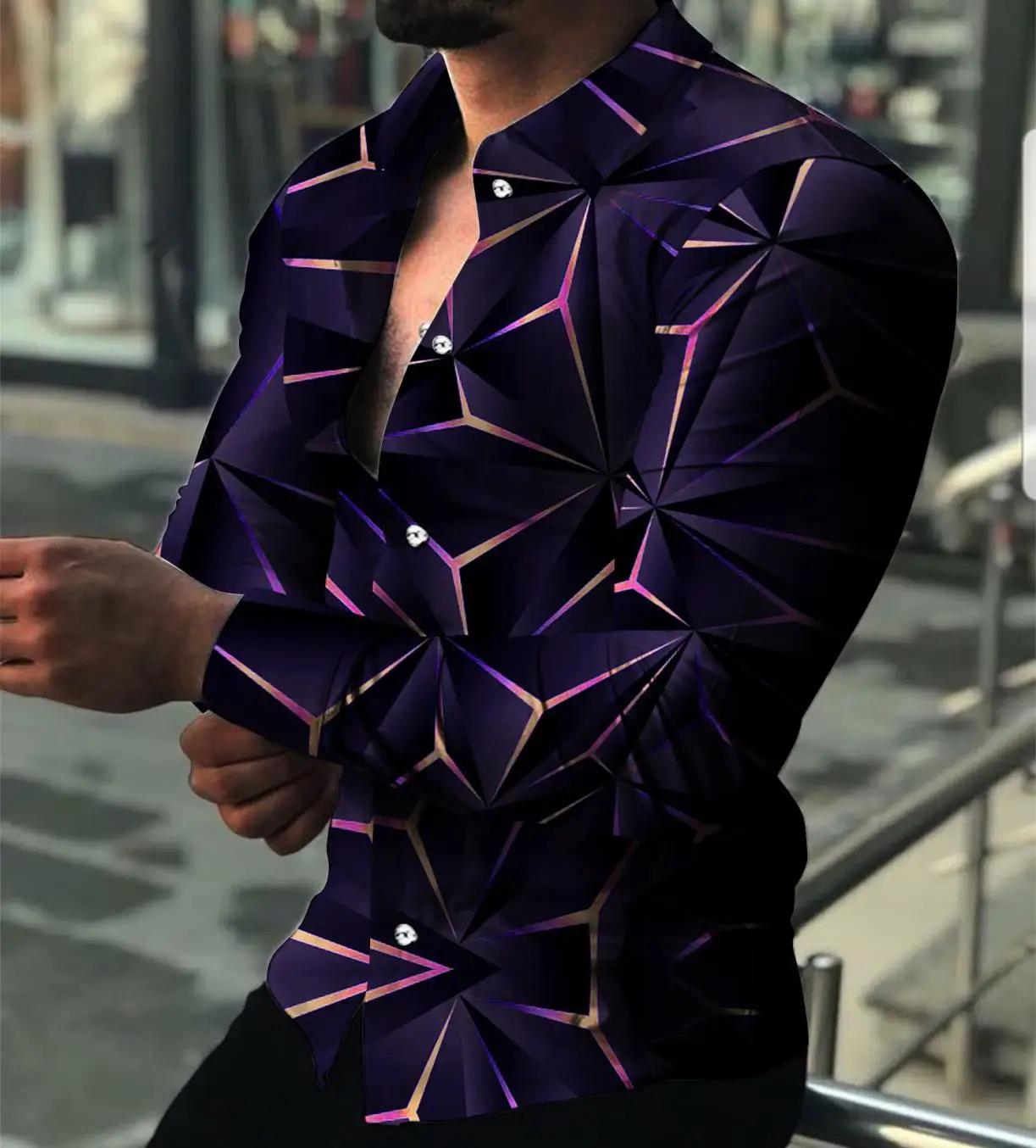 Spring Summer Cardigan Shirts Men New 3D Printed Shirts Leisure Slender Long Sleeve Shirts Fashion Casual Shirt Mens Clothing
Spring Summer Cardigan Shirts Men New 3D Printed Shirts Leisure Slender Long Sleeve Shirts Fashion Casual Shirt Mens Clothing