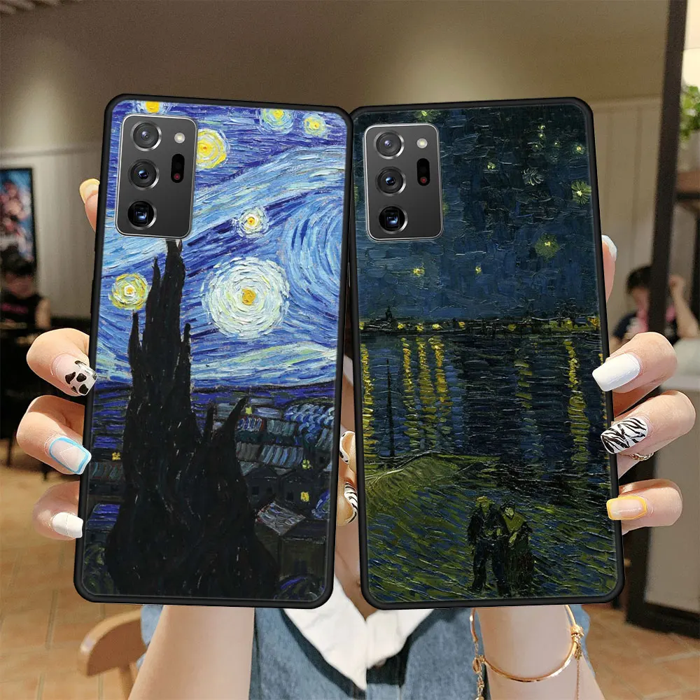 Case for Samsung Galaxy Note 10 20 8 9 Plus Ultra 5G Note20 Note10 Note8 Phone Paintings Starry Night Van Gogh Silicone Black
Case for Samsung Galaxy Note 10 20 8 9 Plus Ultra 5G Note20 Note10 Note8 Phone Paintings Starry Night Van Gogh Silicone Black