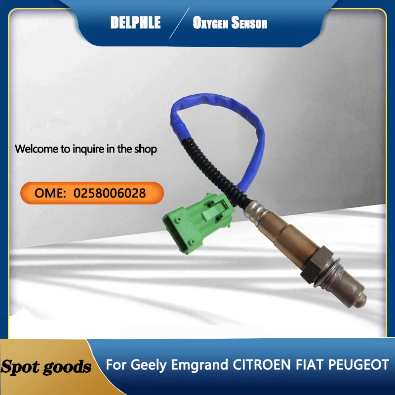 New Oxygen Sensor 4 Wire Oxygen Sensor O2 Sensor for Geely Emgrand CITROEN FIAT PEUGEOT 0258006028
New Oxygen Sensor 4 Wire Oxygen Sensor O2 Sensor for Geely Emgrand CITROEN FIAT PEUGEOT 0258006028