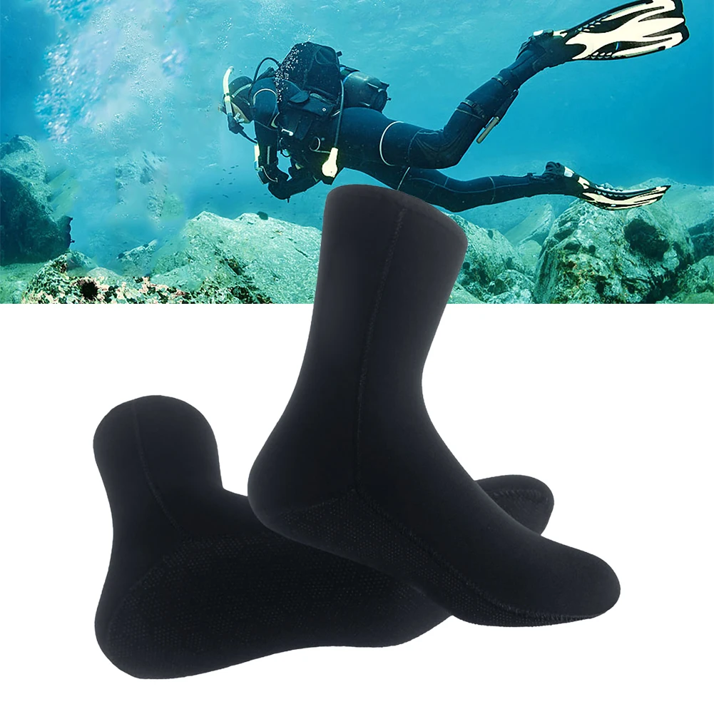 1 Pair 5mm Neoprene Diving Socks Swim Water Boots Non-slip Wetsuit Shoes Scuba Snorkeling Surfing Warm Swimming Socks for Women
1 Pair 5mm Neoprene Diving Socks Swim Water Boots Non-slip Wetsuit Shoes Scuba Snorkeling Surfing Warm Swimming Socks for Women