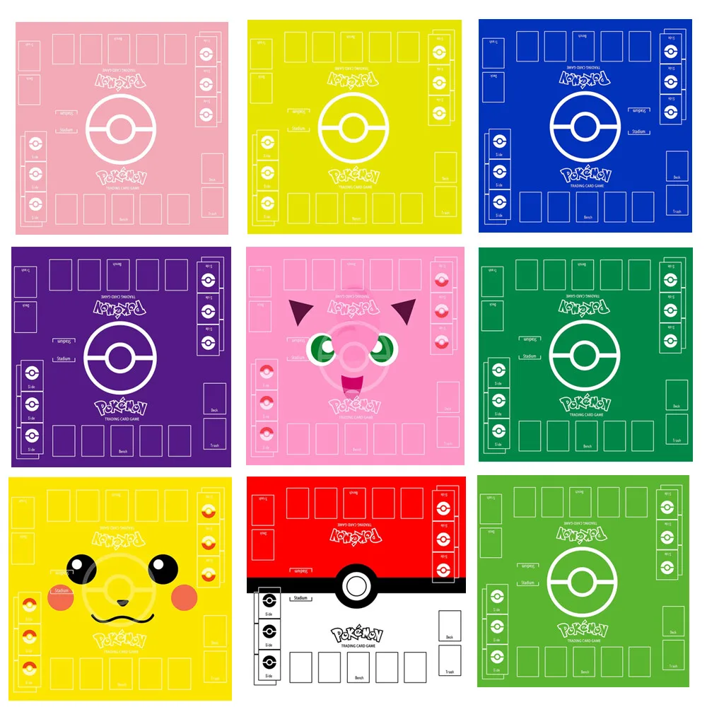 60 X 60CM Pokemon Playmat Trainer Playmat Cards Trading Card Game Playmat Pokemon Tcg Dedicated Card Play Against Table Mat
60 X 60CM Pokemon Playmat Trainer Playmat Cards Trading Card Game Playmat Pokemon Tcg Dedicated Card Play Against Table Mat