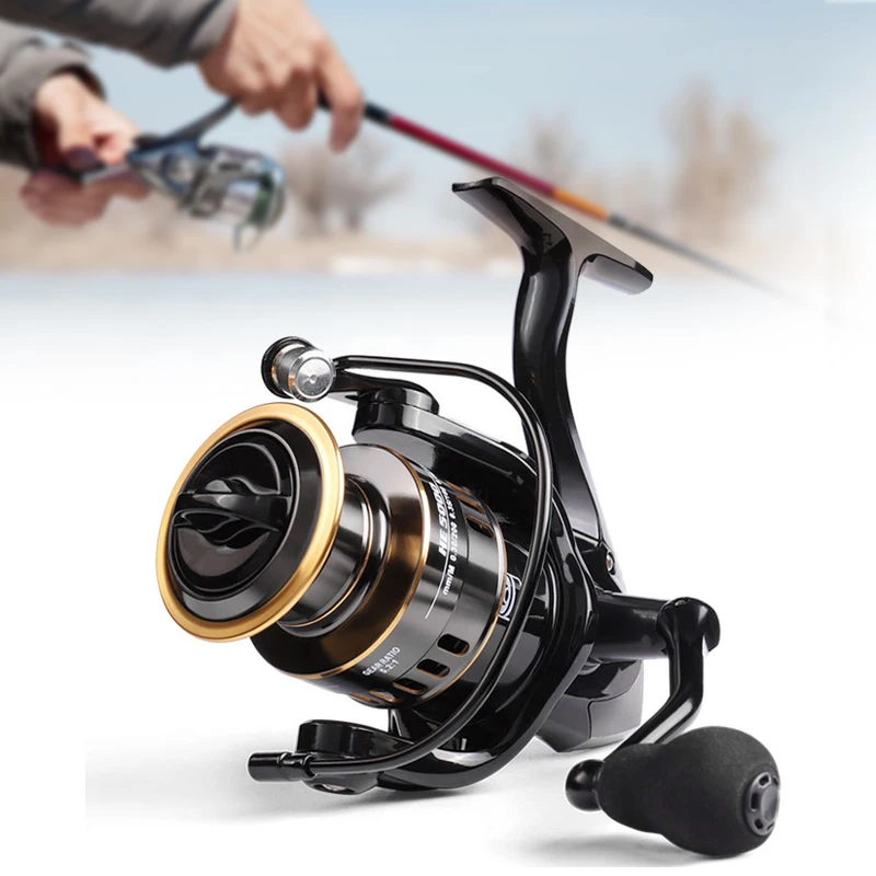 Full Metal Spin Fishing Reels 5.2:1 Light Weight Ultra Smooth Powerful High Speed Spinning Wheel Fishing Reel Rod Accessories
Full Metal Spin Fishing Reels 5.2:1 Light Weight Ultra Smooth Powerful High Speed Spinning Wheel Fishing Reel Rod Accessories