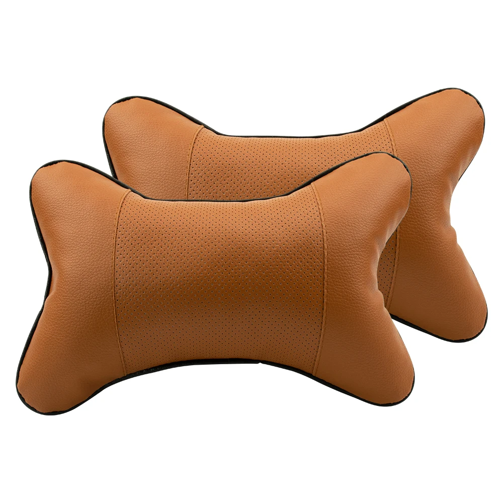 Universal 2Pcs/Pair Car Neck Pillows PVC Leather Breathable Mesh Auto Neck Rest Headrest Cushion Pillow Auto Accessories
Universal 2Pcs/Pair Car Neck Pillows PVC Leather Breathable Mesh Auto Neck Rest Headrest Cushion Pillow Auto Accessories