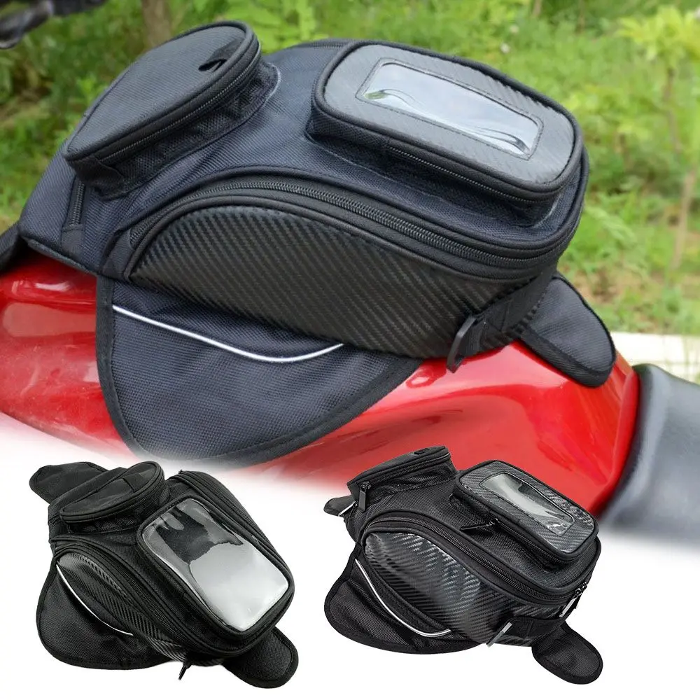 

Touch Screen Portable Suitcase One Shoulder Diagonal Pack Cycling Backpack Motorcycle Fuel Tank Bag Saddlebag