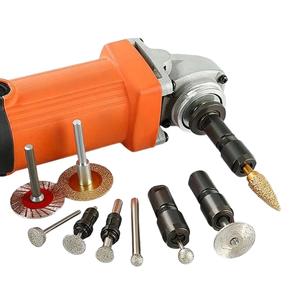 2pc Angle Grinder Adapter For 100-type Angle Grinder 3/6mm High Carbon Steel Angle Grinder To Straight Grinder Modified Adapter
2pc Angle Grinder Adapter For 100-type Angle Grinder 3/6mm High Carbon Steel Angle Grinder To Straight Grinder Modified Adapter
