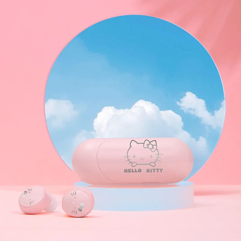 Anime Sanrio Hellokitty Bluetooth Headset Wireless Cartoon Girl Heart Lady Student Sports Invisible Music Headset Birthday Gift
Anime Sanrio Hellokitty Bluetooth Headset Wireless Cartoon Girl Heart Lady Student Sports Invisible Music Headset Birthday Gift