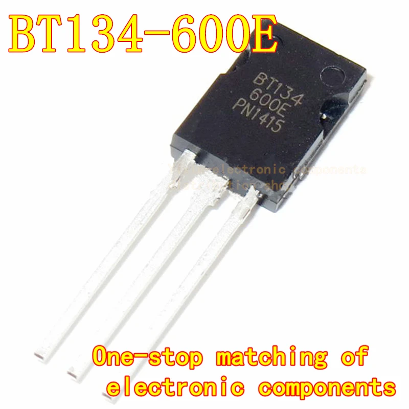 20PCS/Pack Bidirectional thyristor, thyristor BT134-600E To-126 4a 600V800V BT134-800E
20PCS/Pack Bidirectional thyristor, thyristor BT134-600E To-126 4a 600V800V BT134-800E
