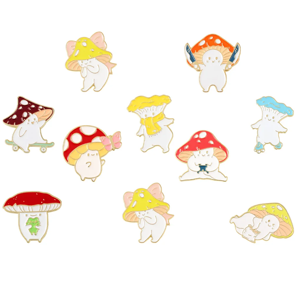 Mushroom Brooch Clothing Backpack Pins Decorative Sweater Delicate Cap Decorations
Mushroom Brooch Clothing Backpack Pins Decorative Sweater Delicate Cap Decorations