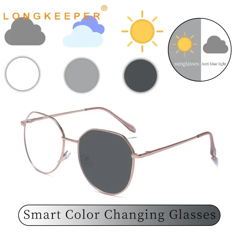 Long Keeper 2023 Fashion Transparent Computer Anti Blue Light Glasses Discolor Women Men Optical Spectacle Eyeglass Uv400
Long Keeper 2023 Fashion Transparent Computer Anti Blue Light Glasses Discolor Women Men Optical Spectacle Eyeglass Uv400