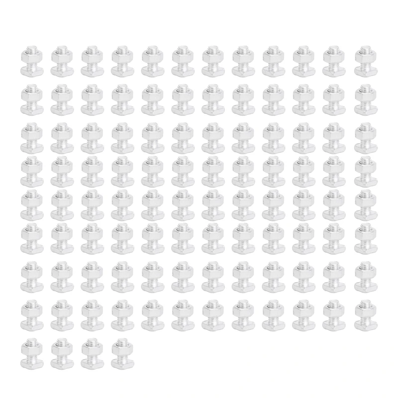 50 Packs Greenhouse Nuts and Bolts Square Head Bolts Nuts Greenhouse Repair Kit Parts Replacement Garden Supplies
50 Packs Greenhouse Nuts and Bolts Square Head Bolts Nuts Greenhouse Repair Kit Parts Replacement Garden Supplies