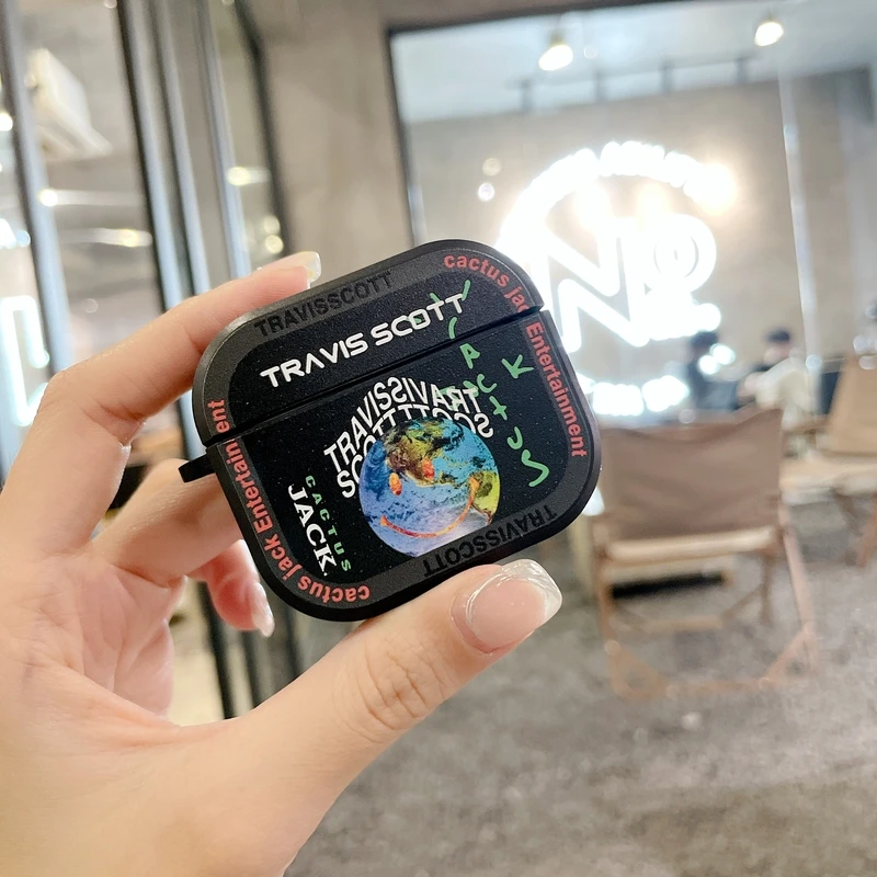 Cute Astro World Travis Scott Cactusjack Earphone Case For Apple Airpods 1 2 3 Pro Wireless Bluetooth Headset Protective Cover
Cute Astro World Travis Scott Cactusjack Earphone Case For Apple Airpods 1 2 3 Pro Wireless Bluetooth Headset Protective Cover