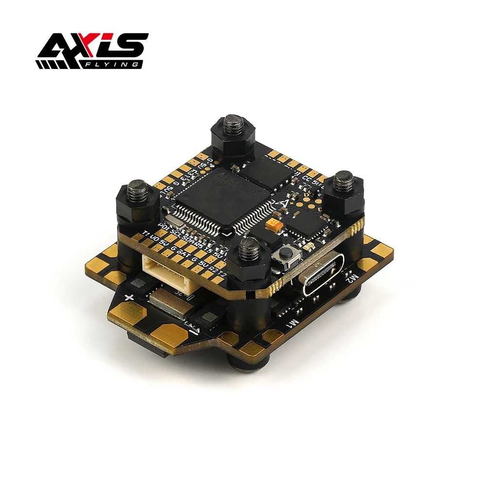 Контроллер полета AxisFlying Argus Mini F7 STACK 40A MPU6000 F722 BLHELI32 40A 4 в 1 ESC 4-6S 20x20 мм для FPV Freestyle Drone
Контроллер полета AxisFlying Argus Mini F7 STACK 40A MPU6000 F722 BLHELI32 40A 4 в 1 ESC 4-6S 20x20 мм для FPV Freestyle Drone