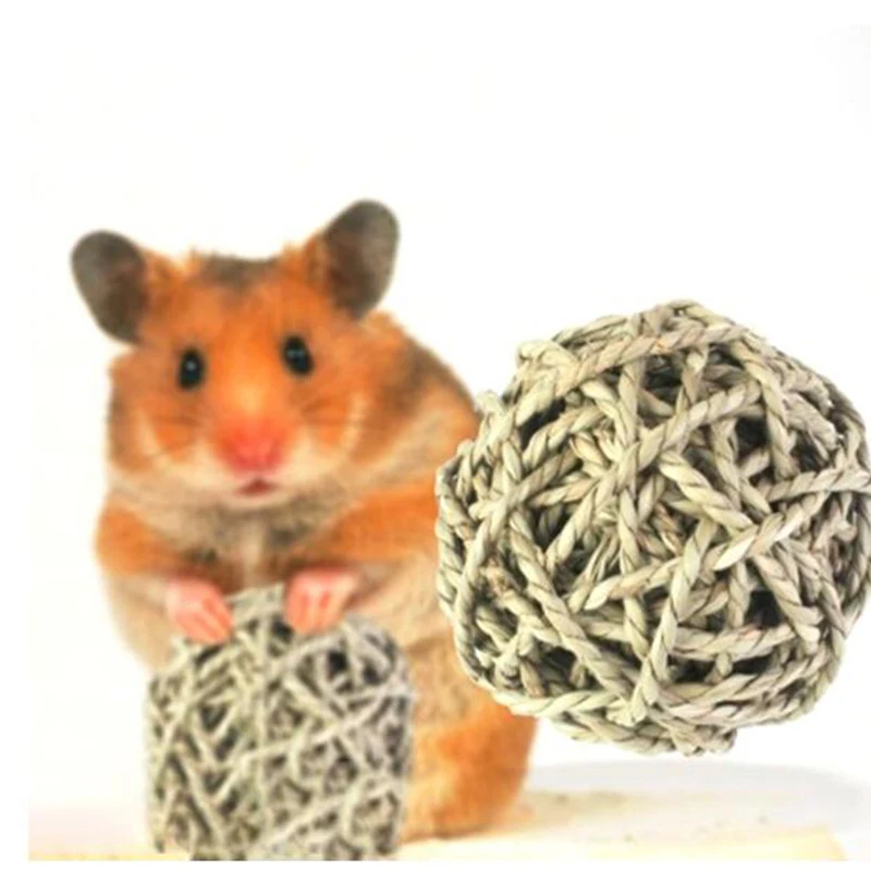 New Arrival Hamster Chew Toys Small Pet Chewing Toy Natural Straw Ball Rabbit Small Pet Toys Rodents Teeth Cleaning Ball Cleaner
New Arrival Hamster Chew Toys Small Pet Chewing Toy Natural Straw Ball Rabbit Small Pet Toys Rodents Teeth Cleaning Ball Cleaner