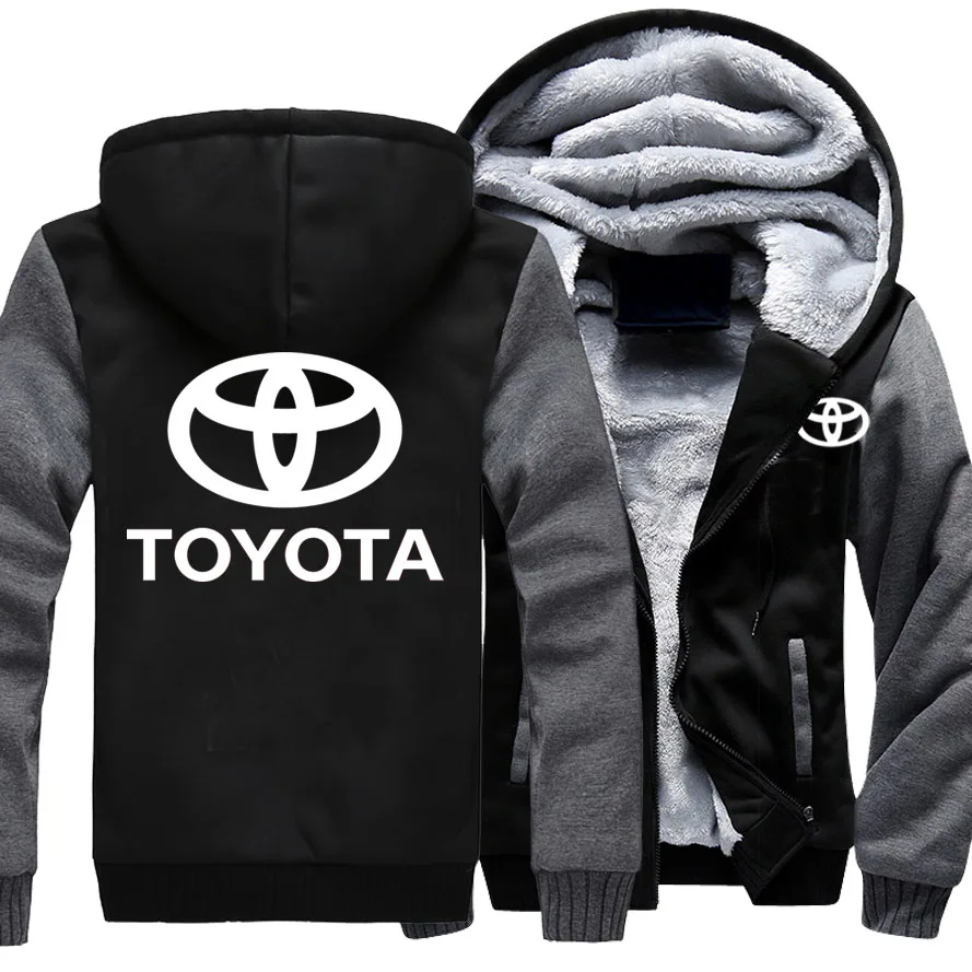 New 2023 Winter Male Toyota Logo Hoodies Jacket Mens Fashion High Quality Casual Wool Liner Fleece Sweatshirts Male Hoody Coat
New 2023 Winter Male Toyota Logo Hoodies Jacket Mens Fashion High Quality Casual Wool Liner Fleece Sweatshirts Male Hoody Coat