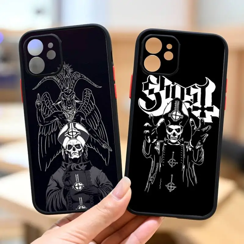 Ghost Heavy Metal Band Phone Case IPhone 12 11 13 14 Pro Max X XR XS SE2020 7 8 Plus Hard Shockproof Cover Case
Ghost Heavy Metal Band Phone Case IPhone 12 11 13 14 Pro Max X XR XS SE2020 7 8 Plus Hard Shockproof Cover Case