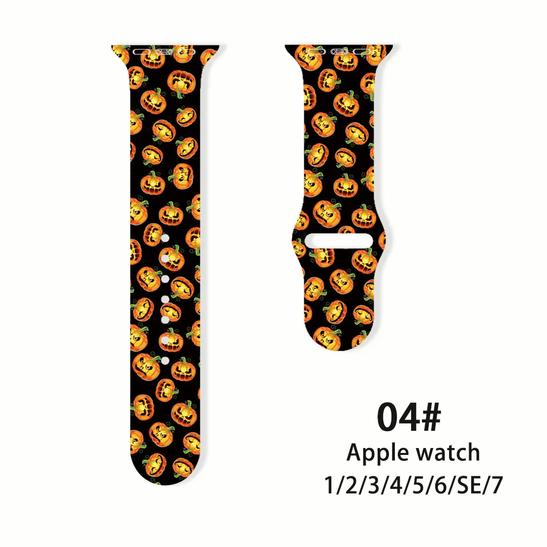 For Apple Watch Band 7 SE 8 6 5 4 3 Silicone Festive Print 38MM 40MM 41MM Bracelet Band For iWatch Band 49MM 44MM 42MM 45MM
For Apple Watch Band 7 SE 8 6 5 4 3 Silicone Festive Print 38MM 40MM 41MM Bracelet Band For iWatch Band 49MM 44MM 42MM 45MM