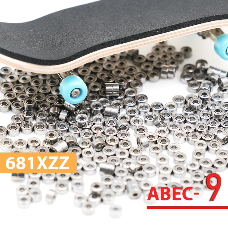 10Pcs fingerboard bearing 681Xzz 1.5x4x2 mm bearings for Fingerboard truck toy 10Pcs High Quality 681Xzz ABEC-9 smooth quiet
10Pcs fingerboard bearing 681Xzz 1.5x4x2 mm bearings for Fingerboard truck toy 10Pcs High Quality 681Xzz ABEC-9 smooth quiet