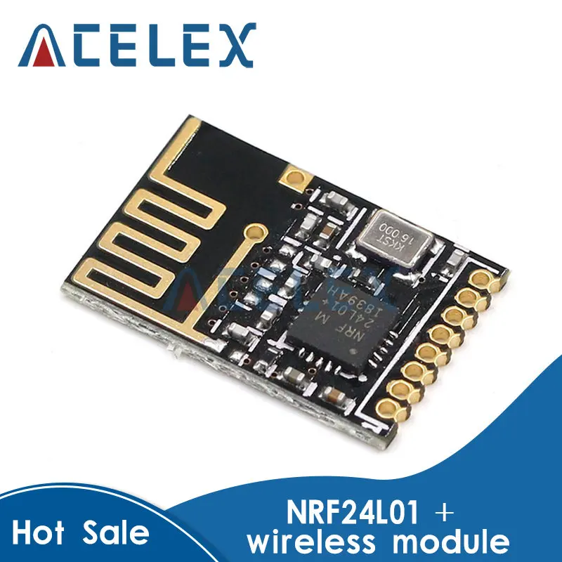 Component Kit NRF24l01+ 2.4GHz Wireless Module Mini Version Power enhanced version SMD
Component Kit NRF24l01+ 2.4GHz Wireless Module Mini Version Power enhanced version SMD