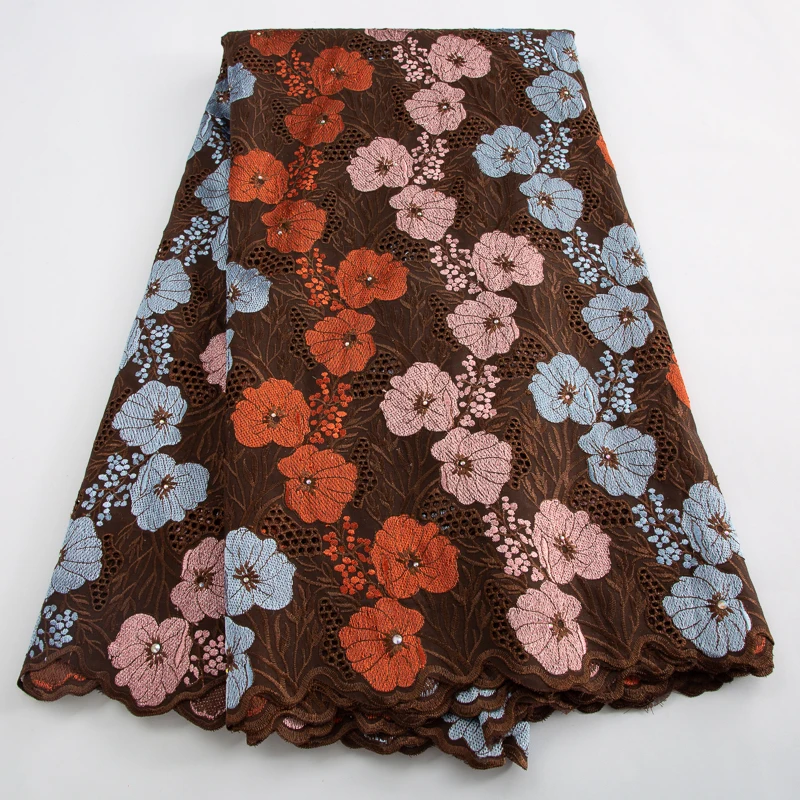 Swiss Voile in Switzerland Embroidered Cotton Fabric African Lace Fabric 2024high Quality 5 Yards Elagant Dress for Women A3613
Swiss Voile in Switzerland Embroidered Cotton Fabric African Lace Fabric 2024high Quality 5 Yards Elagant Dress for Women A3613