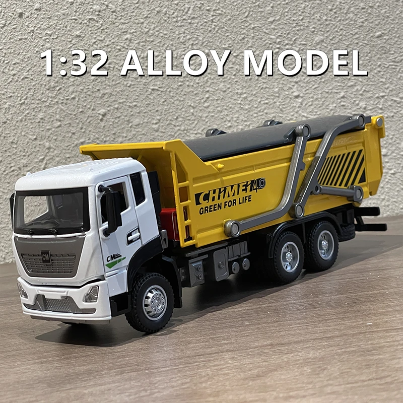 1:32 City Muck Truck Dump Truck Pull Back Sound and Light Can Open The Door Children's Toys
1:32 City Muck Truck Dump Truck Pull Back Sound and Light Can Open The Door Children's Toys