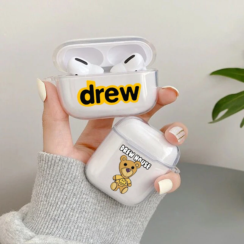 Luxury Justin Bieber drew house Transparent TPU Bluetooth Earphone Airpods Cover for Airpods 2 Airpods1 Airpods pro AirPod 3
Luxury Justin Bieber drew house Transparent TPU Bluetooth Earphone Airpods Cover for Airpods 2 Airpods1 Airpods pro AirPod 3