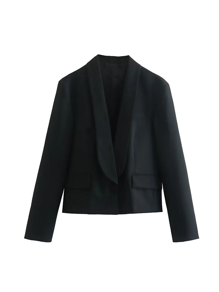 Women 2023 New Fashion Single Button Formal Blazer Coat Vintage Long Sleeve Female Outerwear Chic Femme
Women 2023 New Fashion Single Button Formal Blazer Coat Vintage Long Sleeve Female Outerwear Chic Femme