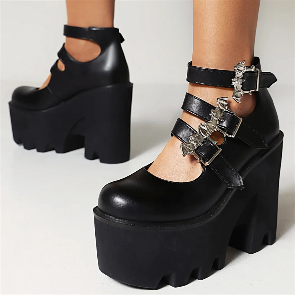 2022 Luxury Spring Black Chunky High Heels Punk Fashion Triple breasted Stripper Nightclub Shallow Mouth Platform Womens Shoes
2022 Luxury Spring Black Chunky High Heels Punk Fashion Triple breasted Stripper Nightclub Shallow Mouth Platform Womens Shoes