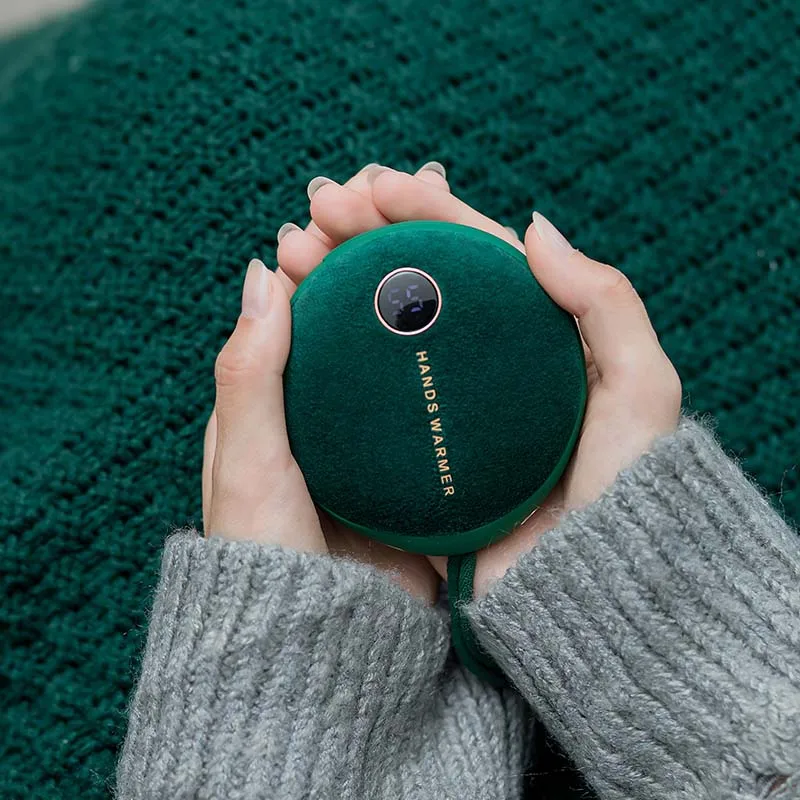 Round 2 in 1 USB Rechargeable Hand Warmer Electric Hand Warmer 5000MAh Power Bank Portable Double-Sided Heating Hand Warmer
Round 2 in 1 USB Rechargeable Hand Warmer Electric Hand Warmer 5000MAh Power Bank Portable Double-Sided Heating Hand Warmer