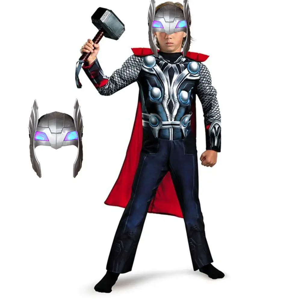 Halloween Kids Muscle Thorboy Thanos With Cloak Cosplay Costumes Clothes Mask Child Stormbreaker Dress Up
Halloween Kids Muscle Thorboy Thanos With Cloak Cosplay Costumes Clothes Mask Child Stormbreaker Dress Up