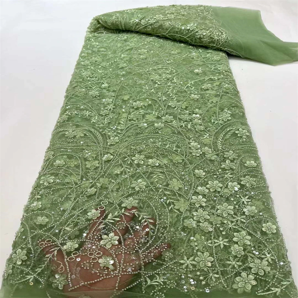 High Quality Fashion French Tulle With Beads Lace Fabric African Nigerian Sequins Lace Fabric For Wedding Dress Dress WS340
High Quality Fashion French Tulle With Beads Lace Fabric African Nigerian Sequins Lace Fabric For Wedding Dress Dress WS340