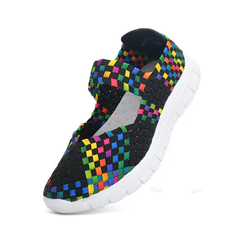 DAFENP Women Flats Shoes Summer Sneakers Breathable Fashion Female Casual Walking Shoes Handmade Woven Footwear Zapatos Big Size
DAFENP Women Flats Shoes Summer Sneakers Breathable Fashion Female Casual Walking Shoes Handmade Woven Footwear Zapatos Big Size