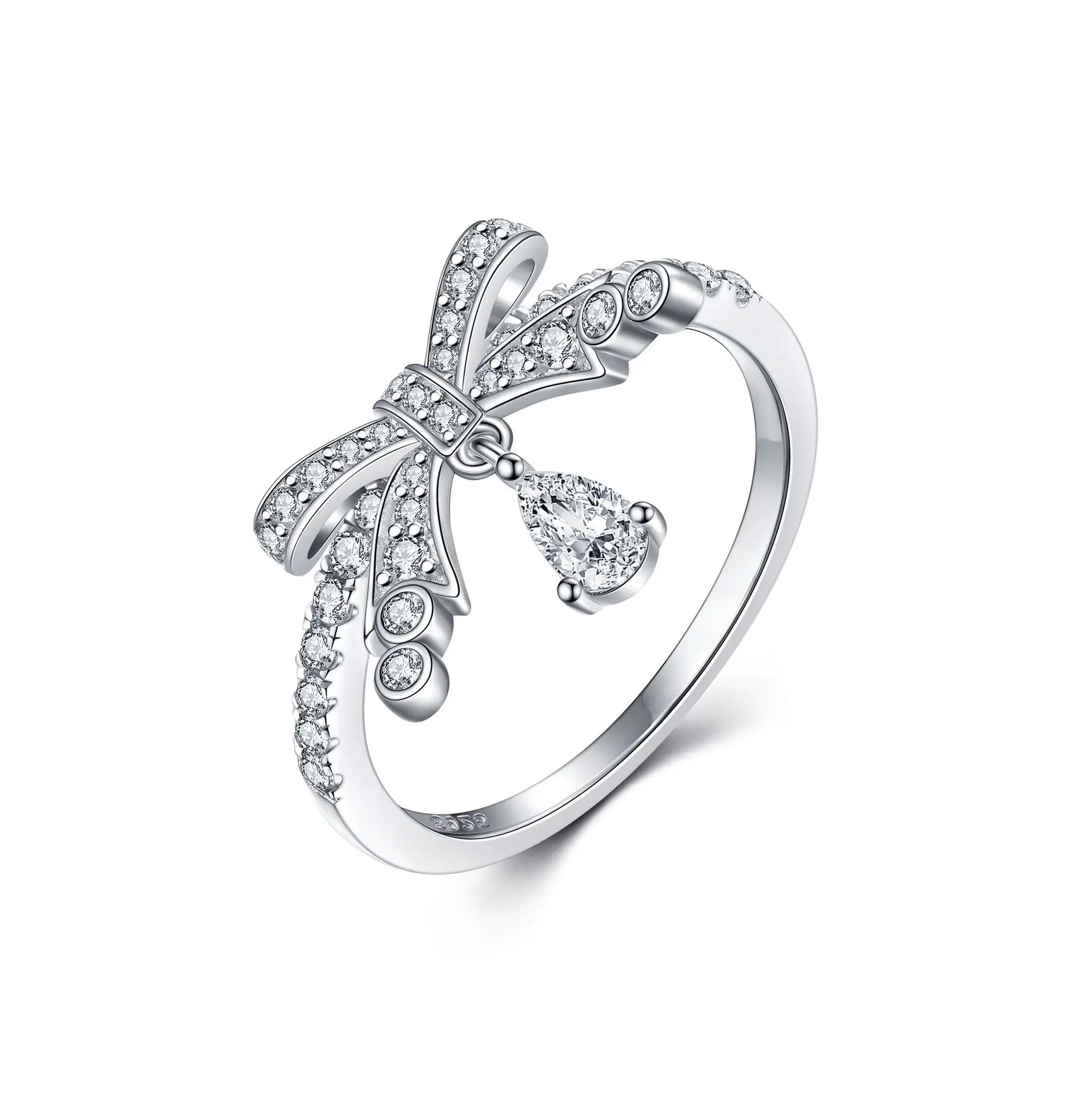 Sterling Silver Bow Ring Design Sense Big Brand Same Style S925 Silver Women's Ring Hot Selling Fashion Wedding Ring
Sterling Silver Bow Ring Design Sense Big Brand Same Style S925 Silver Women's Ring Hot Selling Fashion Wedding Ring