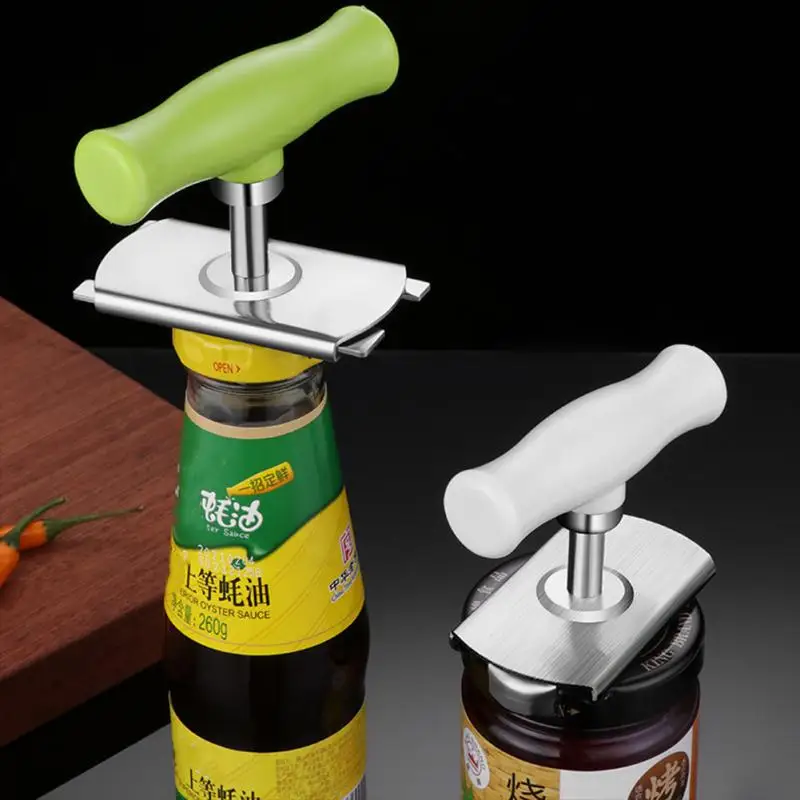 Durable Can Opener Multi-function Capping Device Bottle Opener Stainless Steel Beer Wine Opener Kitchen Tools Labor-saving
Durable Can Opener Multi-function Capping Device Bottle Opener Stainless Steel Beer Wine Opener Kitchen Tools Labor-saving