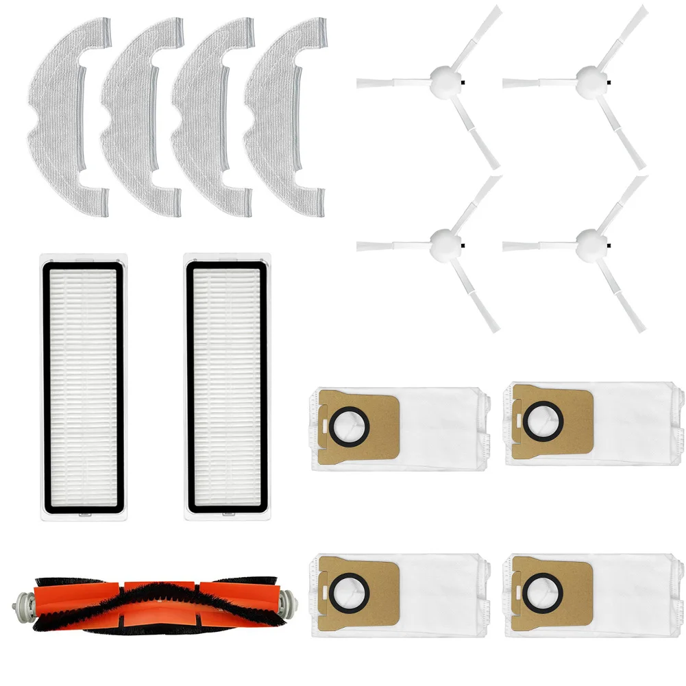 Vacuum Cleaner Accessories Kit For Mi Robot STYTJ05ZHM Vacuum-Mop 2 Ultra Cleaner Part Filter Mop Rag Dust Bag Side Brushes
Vacuum Cleaner Accessories Kit For Mi Robot STYTJ05ZHM Vacuum-Mop 2 Ultra Cleaner Part Filter Mop Rag Dust Bag Side Brushes