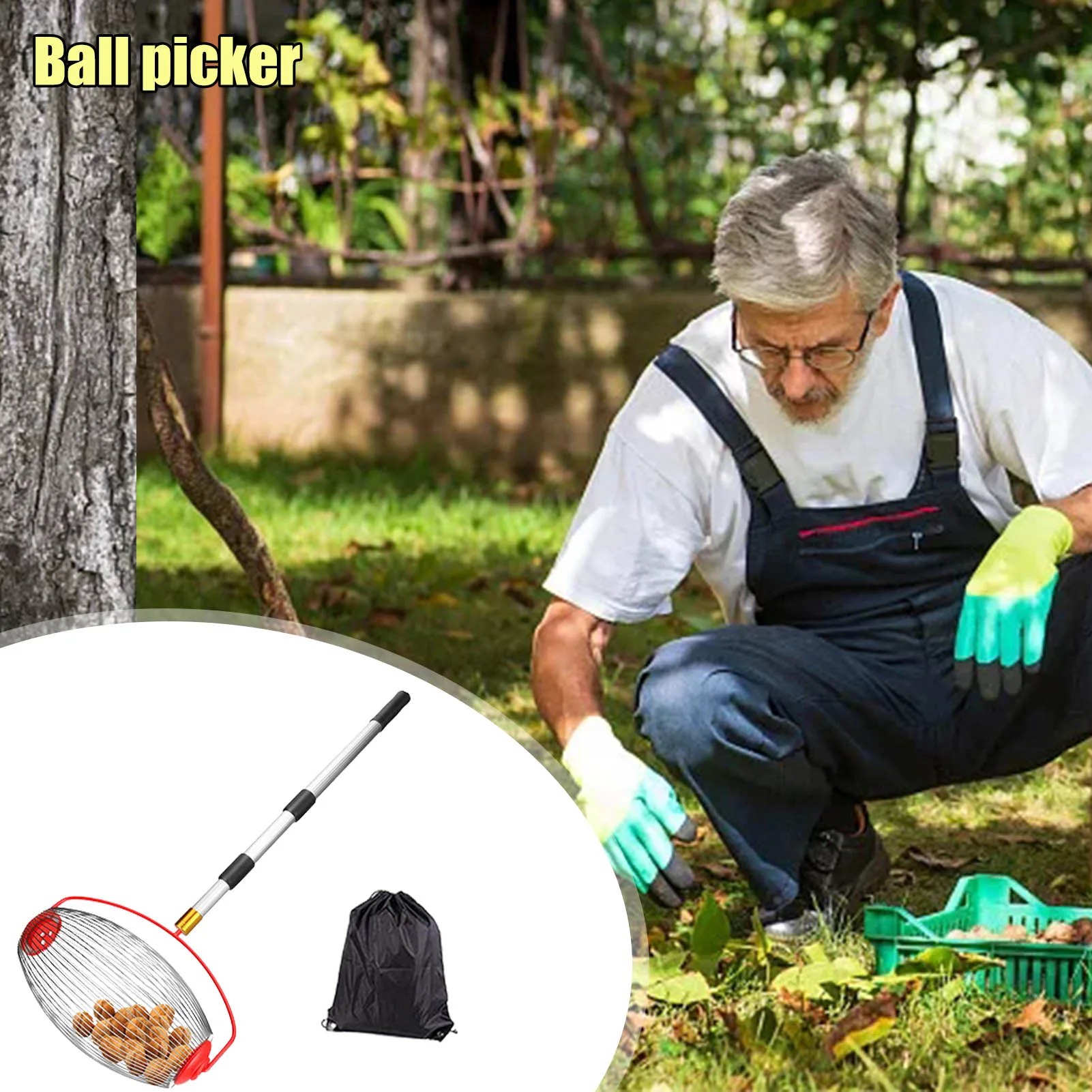 Сборщик орехов, сборщик фруктов, садовый раскатной сборщик орехов, сборщик фруктов, садовые инструменты для сбора орехов, каштана 
Сборщик орехов, сборщик фруктов, садовый раскатной сборщик орехов, сборщик фруктов, садовые инструменты для сбора орехов, каштана