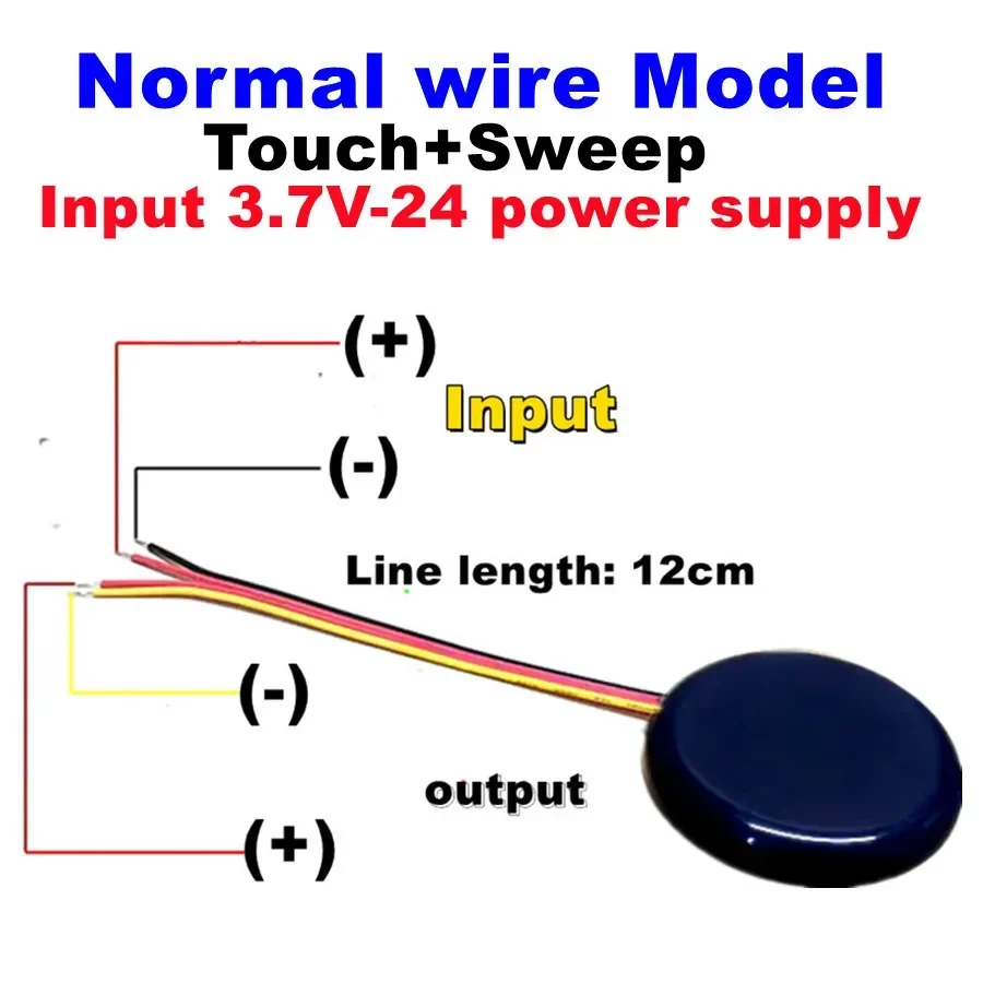 Сенсорный выключатель Smart Touch для светодиодной ленты 12-24В
Сенсорный выключатель Smart Touch для светодиодной ленты 12-24В