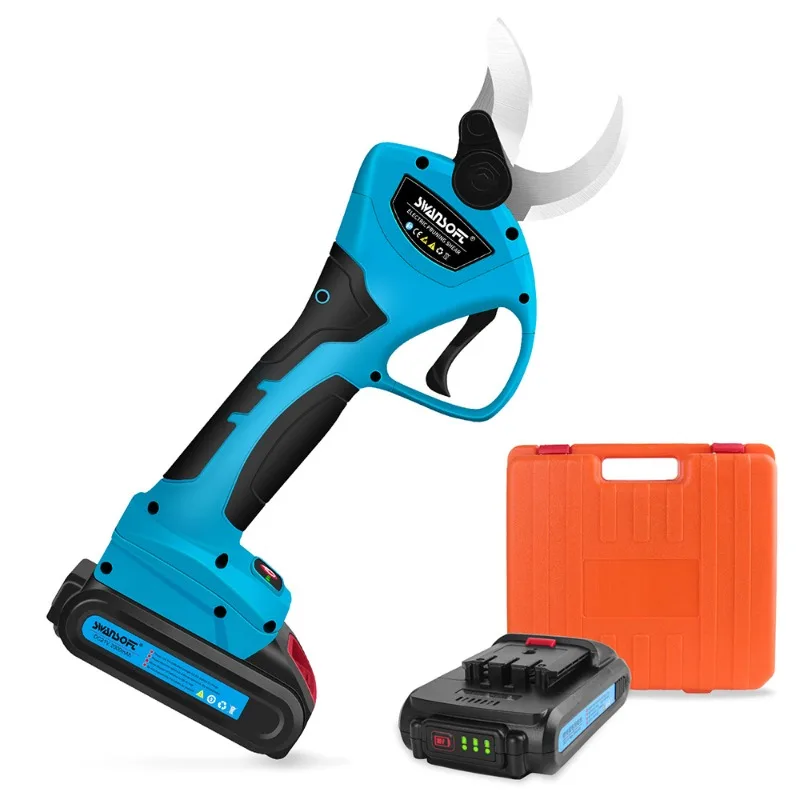21V Cordless Pruner Lithium-ion Pruning Shear40MM Efficient Fruit Tree Bonsai Pruning Electric Tree Branches Cutter Landscaping
21V Cordless Pruner Lithium-ion Pruning Shear40MM Efficient Fruit Tree Bonsai Pruning Electric Tree Branches Cutter Landscaping
