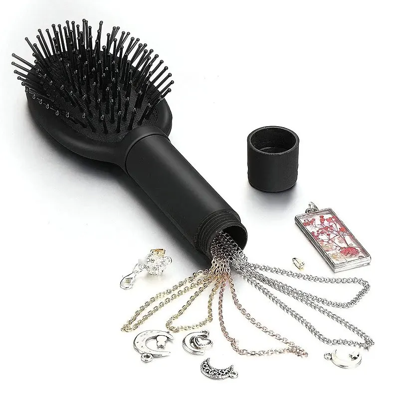 Hair Comb Can Hide Money Hair Brush Diversion Safe Stash Can Secret Container Private Money Cash Hidden Safe Box (Only Comb!)
Hair Comb Can Hide Money Hair Brush Diversion Safe Stash Can Secret Container Private Money Cash Hidden Safe Box (Only Comb!)