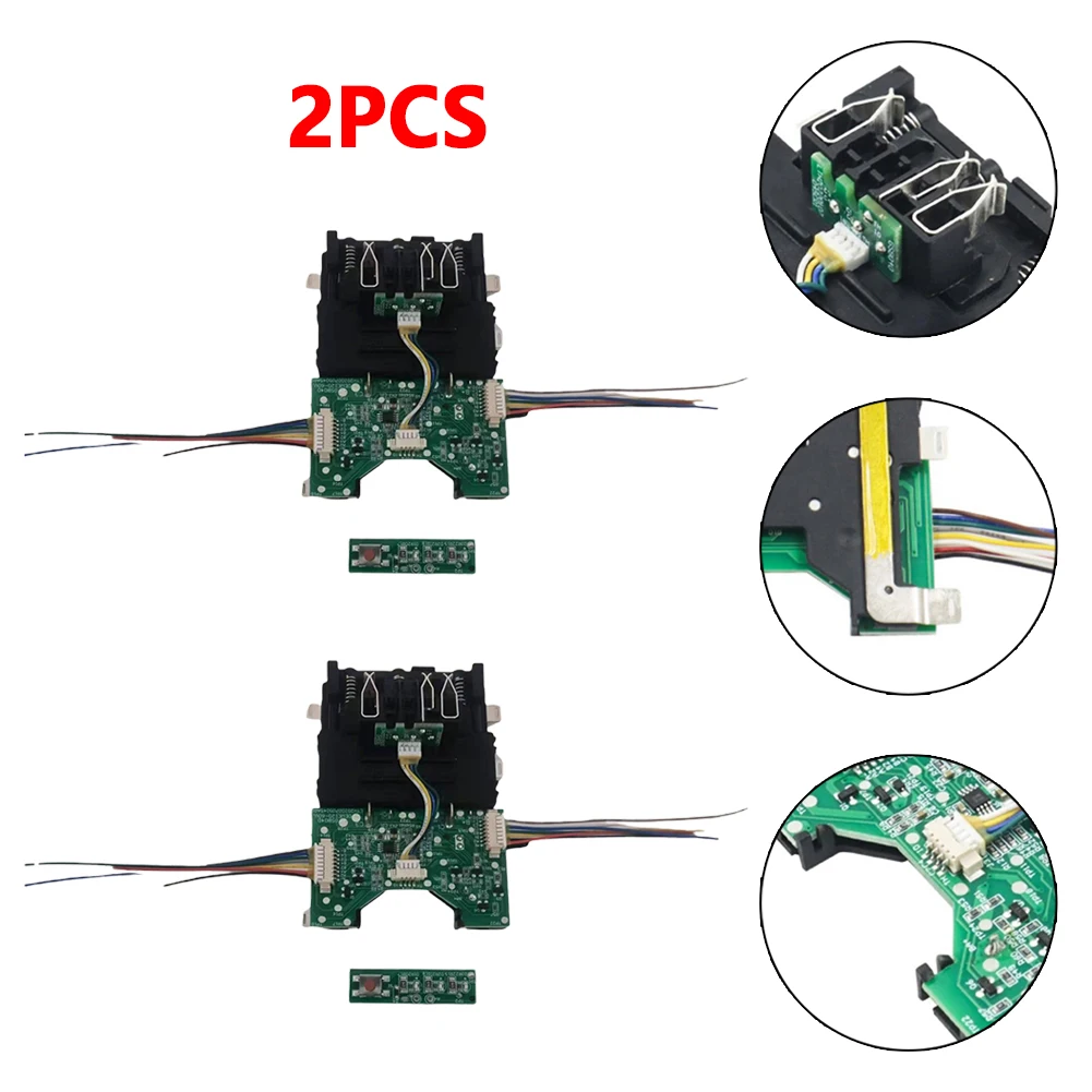 2set Circuit PCB Protection Board For DCB609 Circuit Board PCB For 20V 60V FlexVolt Lithium Battery DCB6 12 Power Tools
2set Circuit PCB Protection Board For DCB609 Circuit Board PCB For 20V 60V FlexVolt Lithium Battery DCB6 12 Power Tools